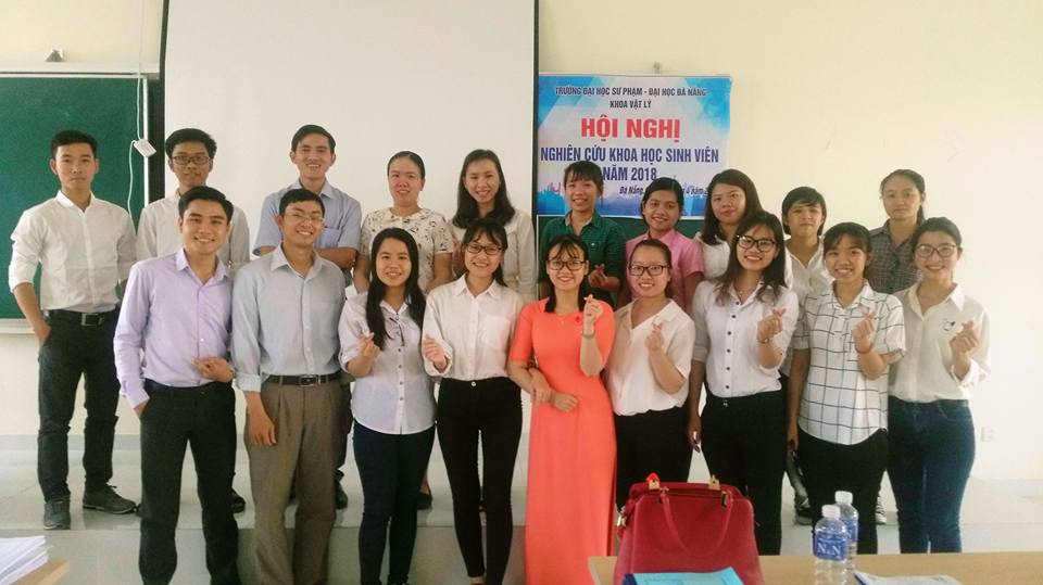 Hội nghị sinh viên nghiên cứu khoa học Khoa vật lý năm học 2017 - 2018