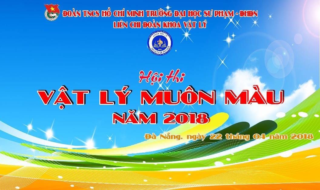 Chương trình vật lý muôn màu năm 2018