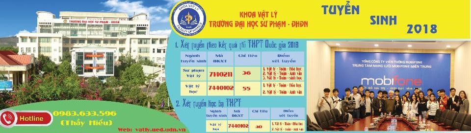 Thông tin tuyển sinh 2018